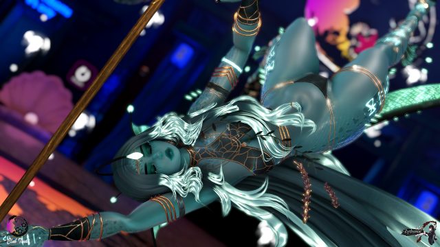 Sunflower - Guest Dancer at Club Tsuki Event - Ocean Theme
