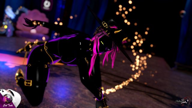 Liuokin - Elite Dancer at Club Tsuki Event - Ocean Theme