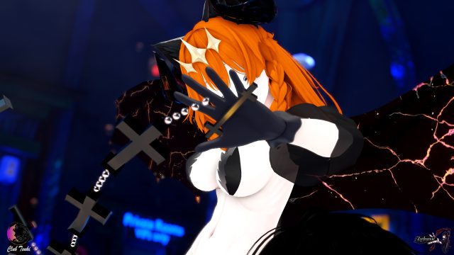 Kitty Gemma - New Dancer at Club Tsuki Event - Ocean Theme