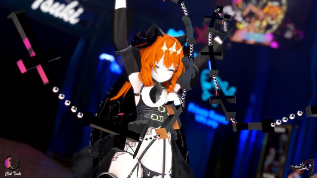 Kitty Gemma - New Dancer at Club Tsuki Event - Ocean Theme