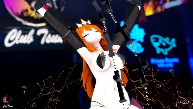 Kitty Gemma - New Dancer at Club Tsuki Event - Ocean Theme